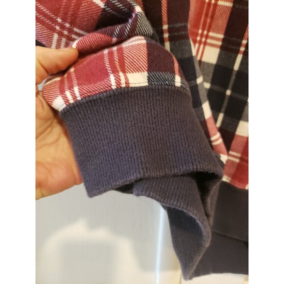 VTG Izod Golf Plaid Sz XL Pullover Vest 90s Preppy Hipster Academia Logo Crest - Picture 4 of 10